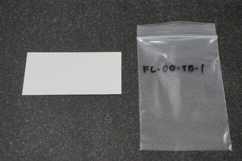 フッ素塗装サンプル